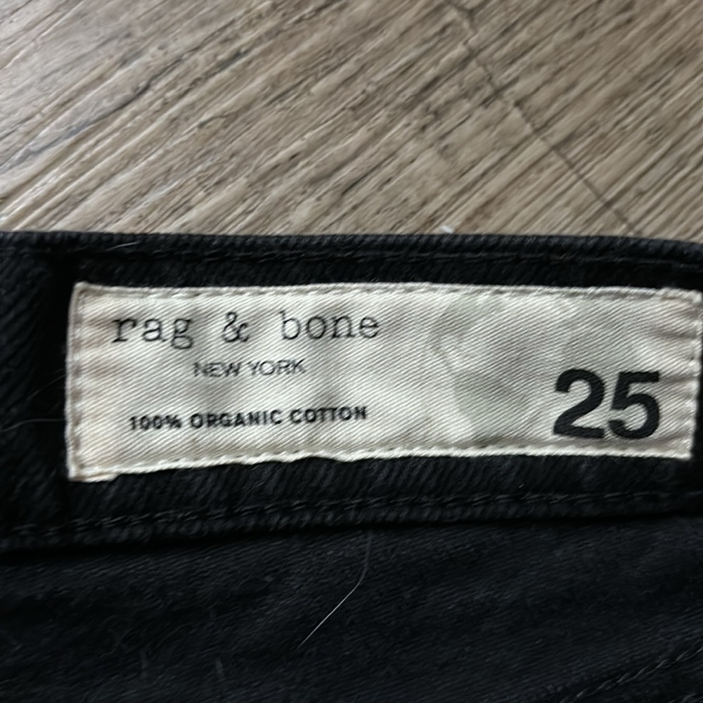 Black rag & bone jeans shorts - Picture 2 of 4